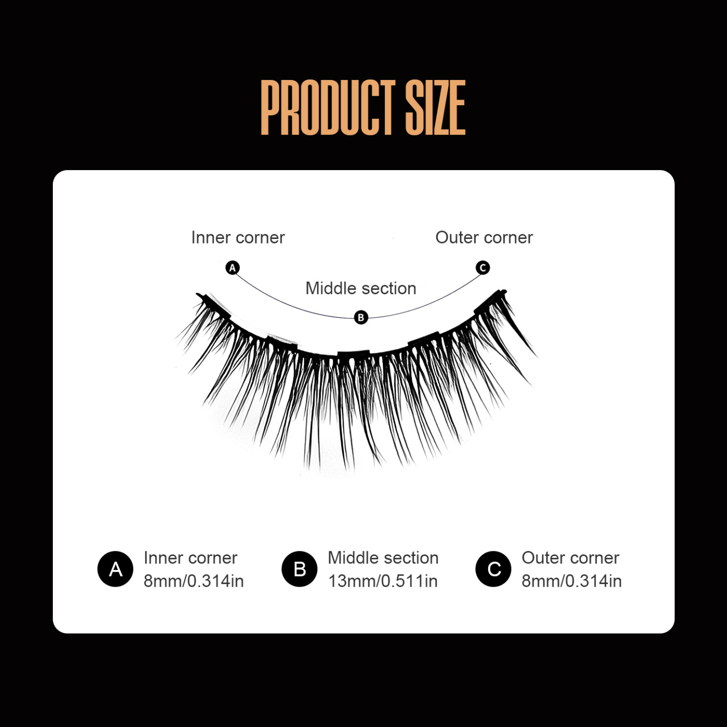 Mini Lash Clusters Kit - Easiest to Apply Lashes - 10-Day Cluster Eyelash Extensions - False Eyelashes Plus Adhesive and Tweezers - Classic No. 01 - Black