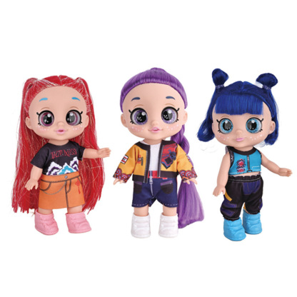 Kpop dolls anime action figure set,10 inch 5 joints can play music,rumi mira zoey dolls,gifts for kids,girls&boys toys
