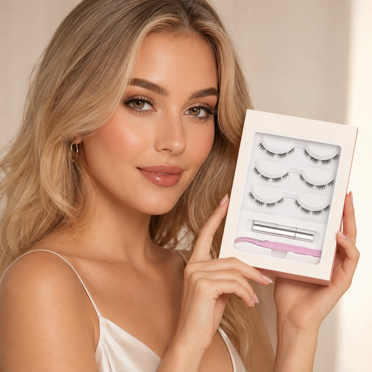 Complete Kit - DIY lashes kit -lash extensions kit - 5 styles  3 sets - tweezer - short wear- Adhesive - glue
