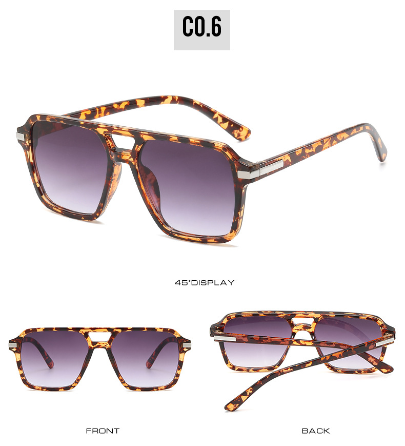 Oversized Polarized Navigator Sunglasses for Men and Women