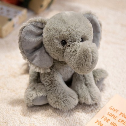Crouching Forest Animal Plush Toy – Little Sheep (Soft Doll/Gift for Children)