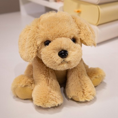 Crouching Forest Animal Plush Toy – Little Sheep (Soft Doll/Gift for Children)