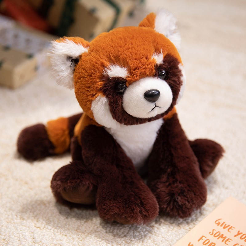 Crouching Forest Animal Plush Toy – Little Sheep (Soft Doll/Gift for Children)