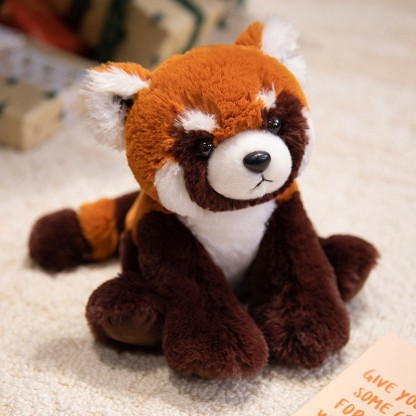 Crouching Forest Animal Plush Toy – Little Sheep (Soft Doll/Gift for Children)