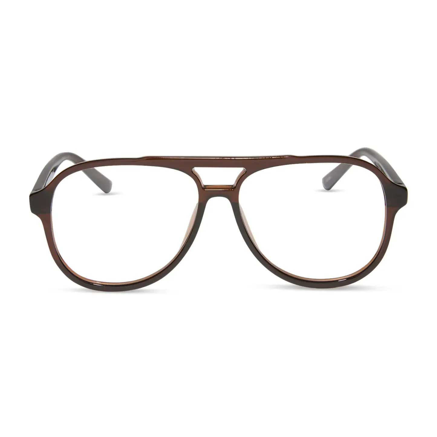 Tortoise Blue Light Aviator Readers - Stylish Lightweight Trendy Frames