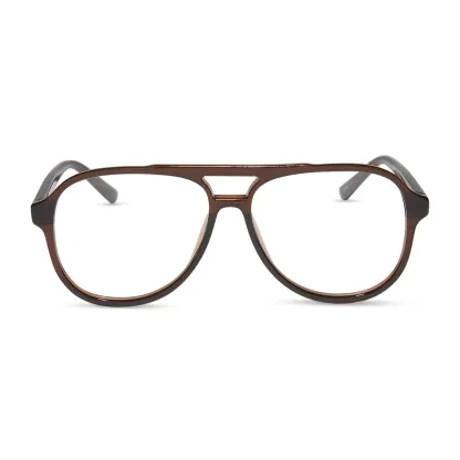 Tortoise Blue Light Aviator Readers - Stylish Lightweight Trendy Frames
