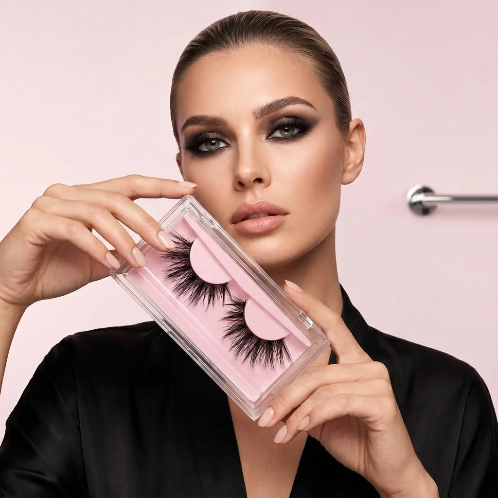 Mini Lash Clusters Kit - Easiest to Apply Lashes - 10-Day Cluster Eyelash Extensions - False Eyelashes Plus Adhesive and Tweezers - Classic No. 01 - Black
