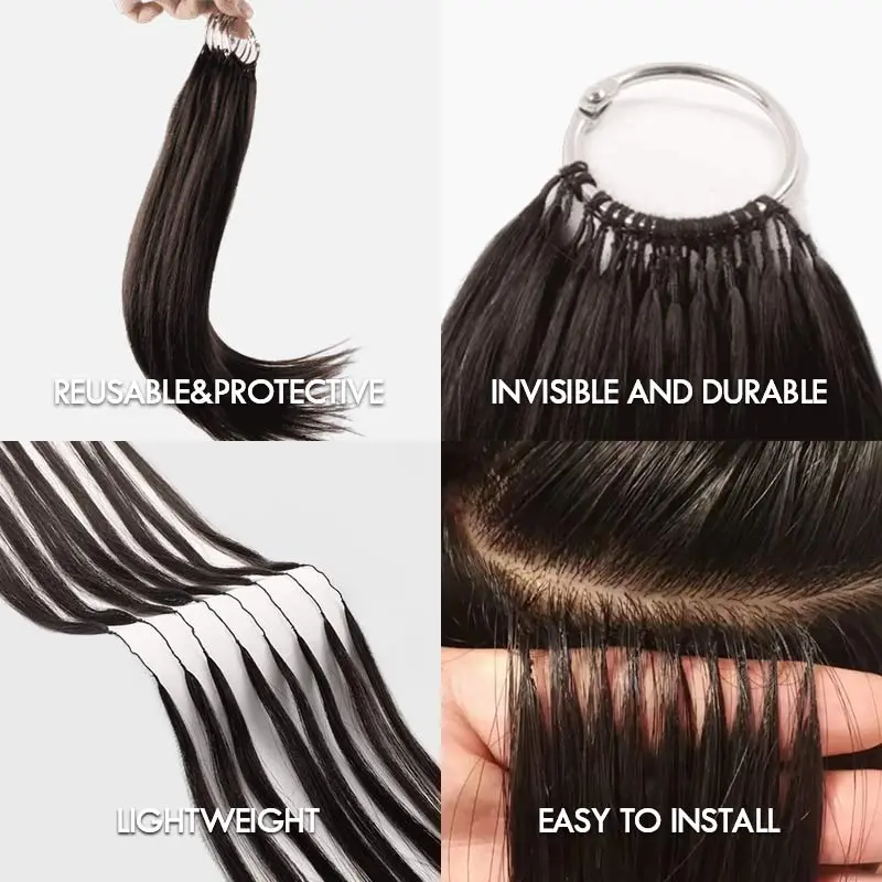 Human Hair for Miracle Knots Boho Braids 4/27/30, 27/30/613 Blend Color Crochet Hair Pre-Separated Body Wave Crochet Hair 60 grams/bundle 18 inch