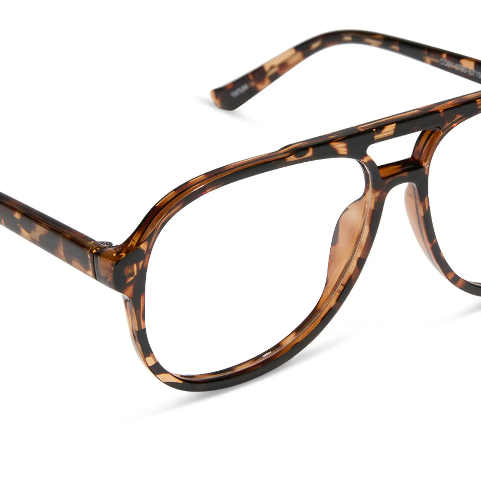 Tortoise Blue Light Aviator Readers - Stylish Lightweight Trendy Frames