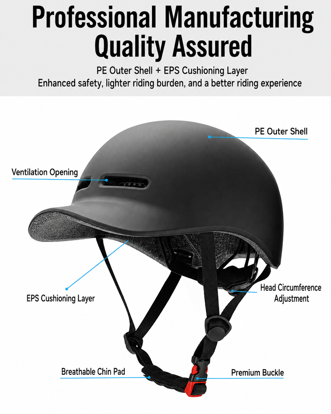 Bike Helmet for Adults,Adjustable Cycling Helmet for Men & Women [Safety Certified] Bicycle Helmet for Commuting, Road Biking, Skating,e-bikes,dirt bikes with Adjustable Dial