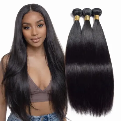 Hair Bundles Human Hair Body Wave, No Tangle Shedding, Keep Texture Silky Soft After Multiple Washes, 12A Hair Bundles, Unprocessed Virgin Brazilian Human Hair
