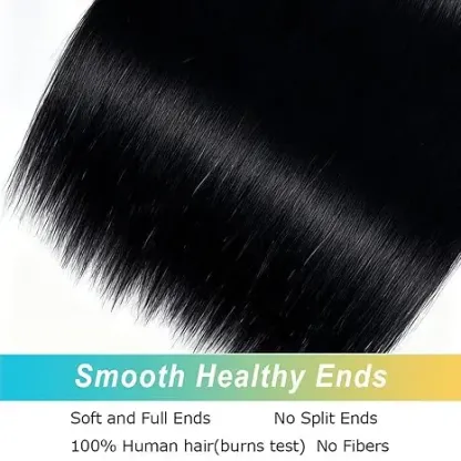 Hair Bundles Human Hair Body Wave, No Tangle Shedding, Keep Texture Silky Soft After Multiple Washes, 12A Hair Bundles, Unprocessed Virgin Brazilian Human Hair