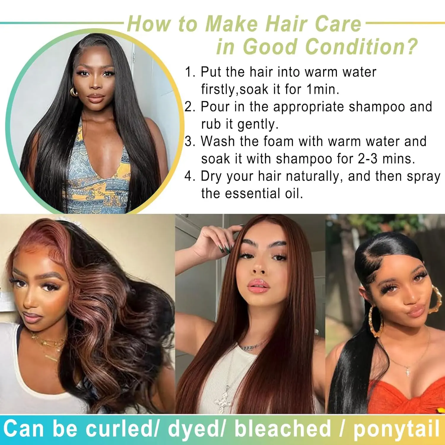 Hair Bundles Human Hair Body Wave, No Tangle Shedding, Keep Texture Silky Soft After Multiple Washes, 12A Hair Bundles, Unprocessed Virgin Brazilian Human Hair