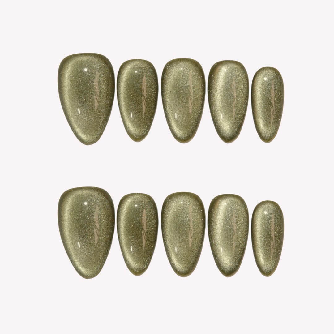 Ersa Cat Eye Series Detachable Press-On Nails