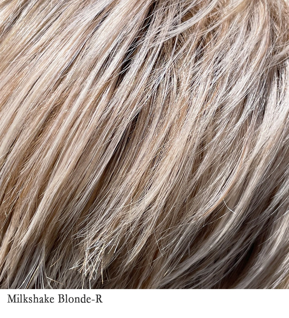 New Arrival: Stylish Side-Parted Ombré Platinum Blonde Short Curly Bob Wig for Women