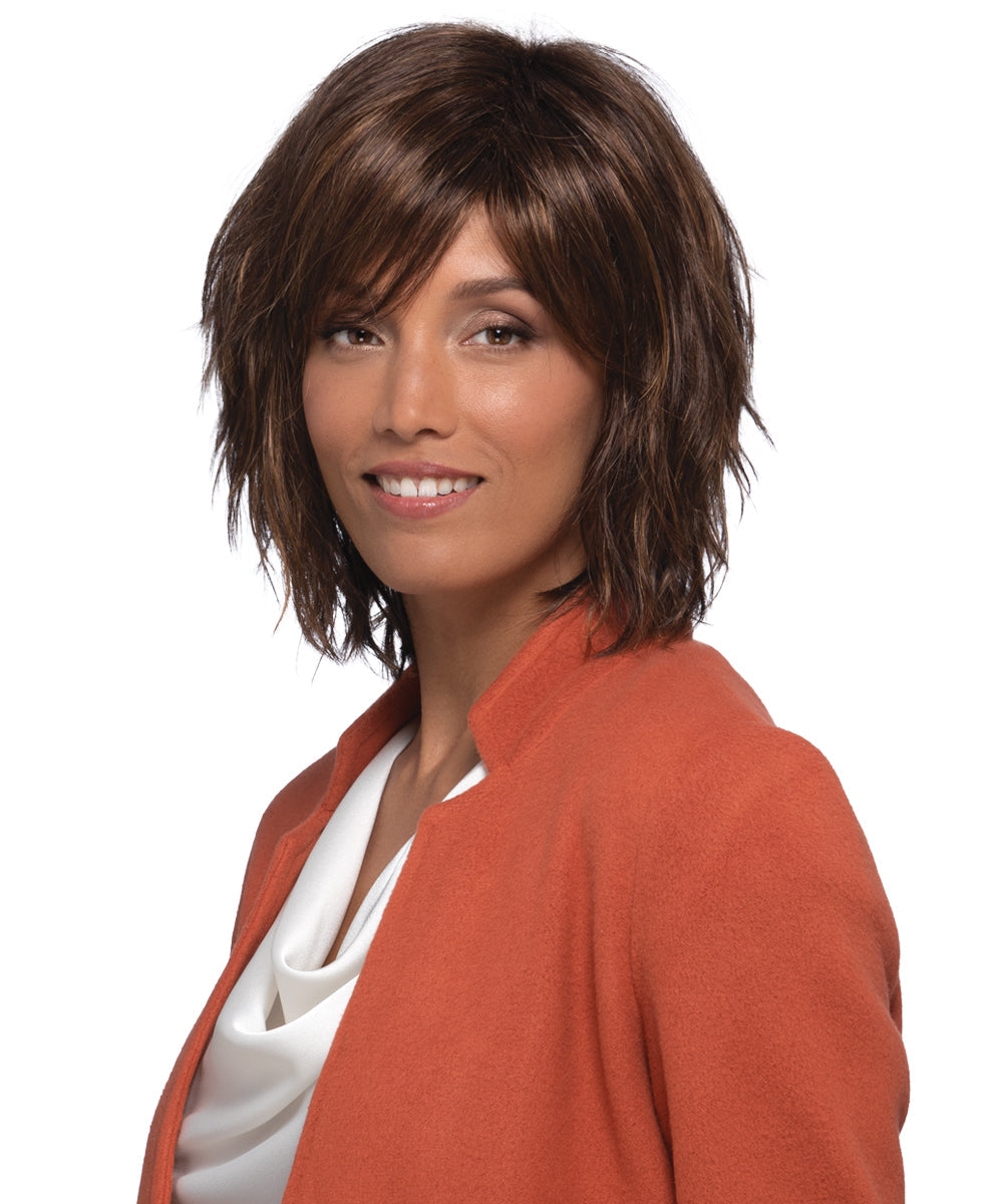 New Arrival: Stylish Side-Parted Ombré Platinum Blonde Short Curly Bob Wig for Women