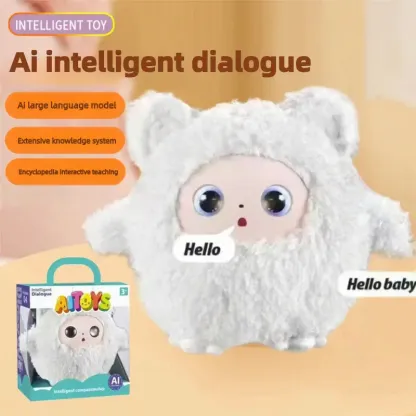 Ai Smart Plush Toy for Kids, High Tech toys,Interactive Comfort Doll, Soft Huggable, Early Education Companion, Stuffed Animal Gift, Perfect Gift, Cute Tech Toy