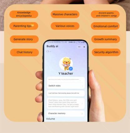 Ai Smart Plush Toy for Kids, High Tech toys,Interactive Comfort Doll, Soft Huggable, Early Education Companion, Stuffed Animal Gift, Perfect Gift, Cute Tech Toy