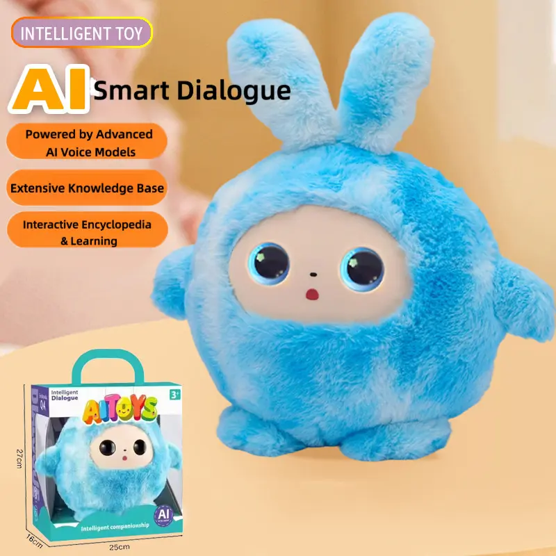 Ai Smart Plush Toy for Kids, High Tech toys,Interactive Comfort Doll, Soft Huggable, Early Education Companion, Stuffed Animal Gift, Perfect Gift, Cute Tech Toy