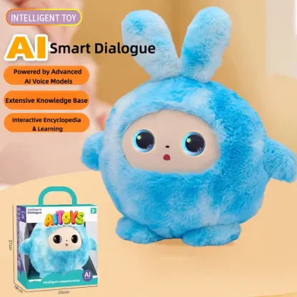 Ai Smart Plush Toy for Kids, High Tech toys,Interactive Comfort Doll, Soft Huggable, Early Education Companion, Stuffed Animal Gift, Perfect Gift, Cute Tech Toy
