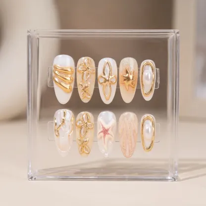 Shine Girl 3D-Effect Detachable Press-On Nails