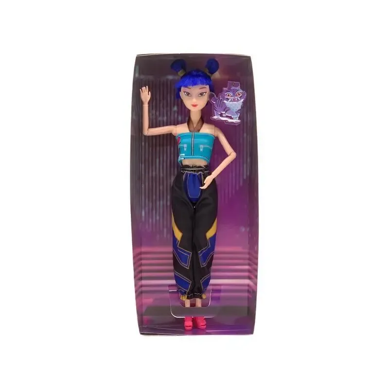 K-POP Demon Hunters Doll, Lummi and Zoi Vinyl Figurine Toy, Collectible Kpop Idol Action Figure, Cute Demon Hunter Character Doll, Fun Plush Alternative for Kids and Fans, K-Pop Merchandise Gift