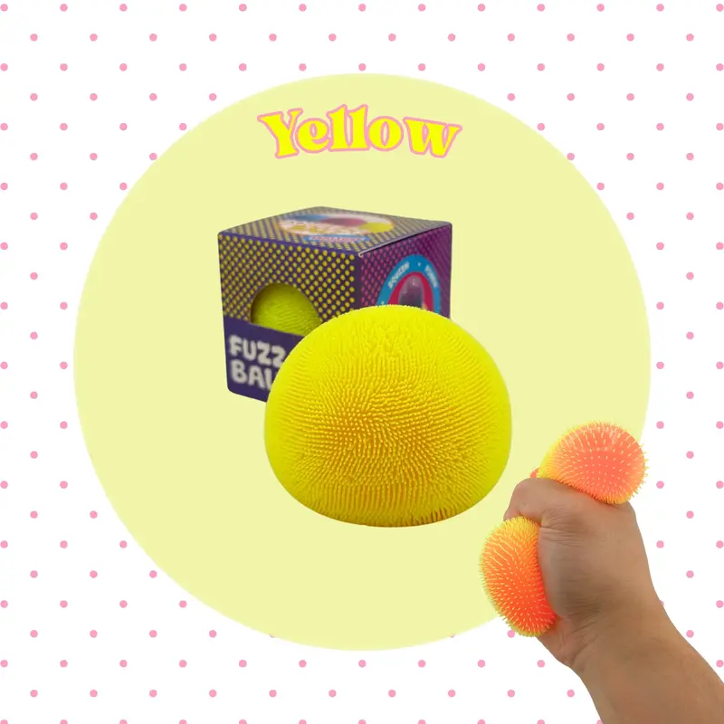Color-Changing Fuzz Ball Squishy Toy, Slow-Rising/Fast-Rising Sensory Squishies for Gentle Squeezing, Stress Relief Desk Toy, Cute Collectible Gift