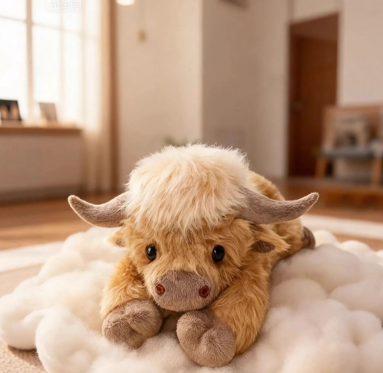 4-5 Pounds Highland Cow Capybara Cat Dog Sloth Elephant Weighted Stuffed Animals with Unscented Microwavable Heating Pad, Coolable Heatable Weighted Plush Warm Gift for Stress & Period Pain Relief