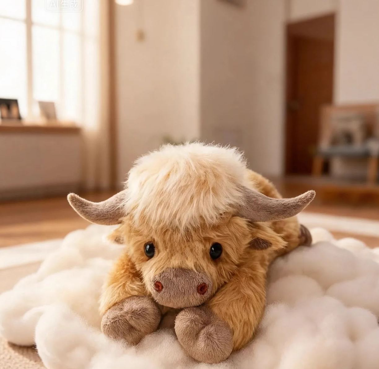 4-5 Pounds Highland Cow Capybara Cat Dog Sloth Elephant Weighted Stuffed Animals with Unscented Microwavable Heating Pad, Coolable Heatable Weighted Plush Warm Gift for Stress & Period Pain Relief