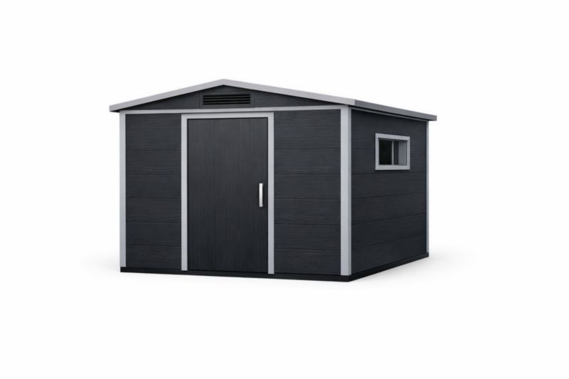 Casetta da Giardino in Resina con Finestra e Porta Singola-Placenestia