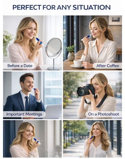 [10-Minute Quick Whitening] Dentist-Recommended Teeth Whitening Pen