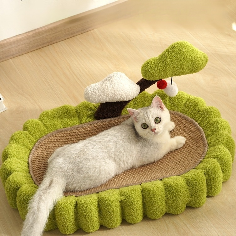 Cat Climbing Tower with Cozy Bed