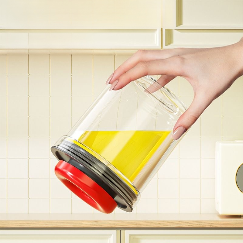 Tarro de almacenamiento de granos