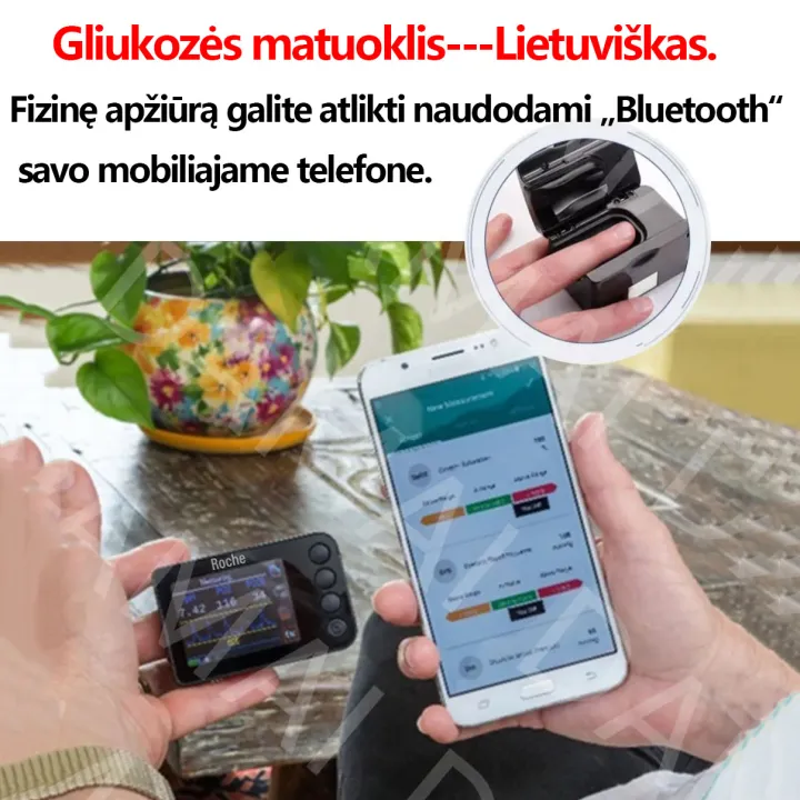 Naujausias „Siemens“ neinvazinis daugiafunkcis gliukozės matuoklis (be adatų / 5 sekundžių matavimas / 99% tikslumas)