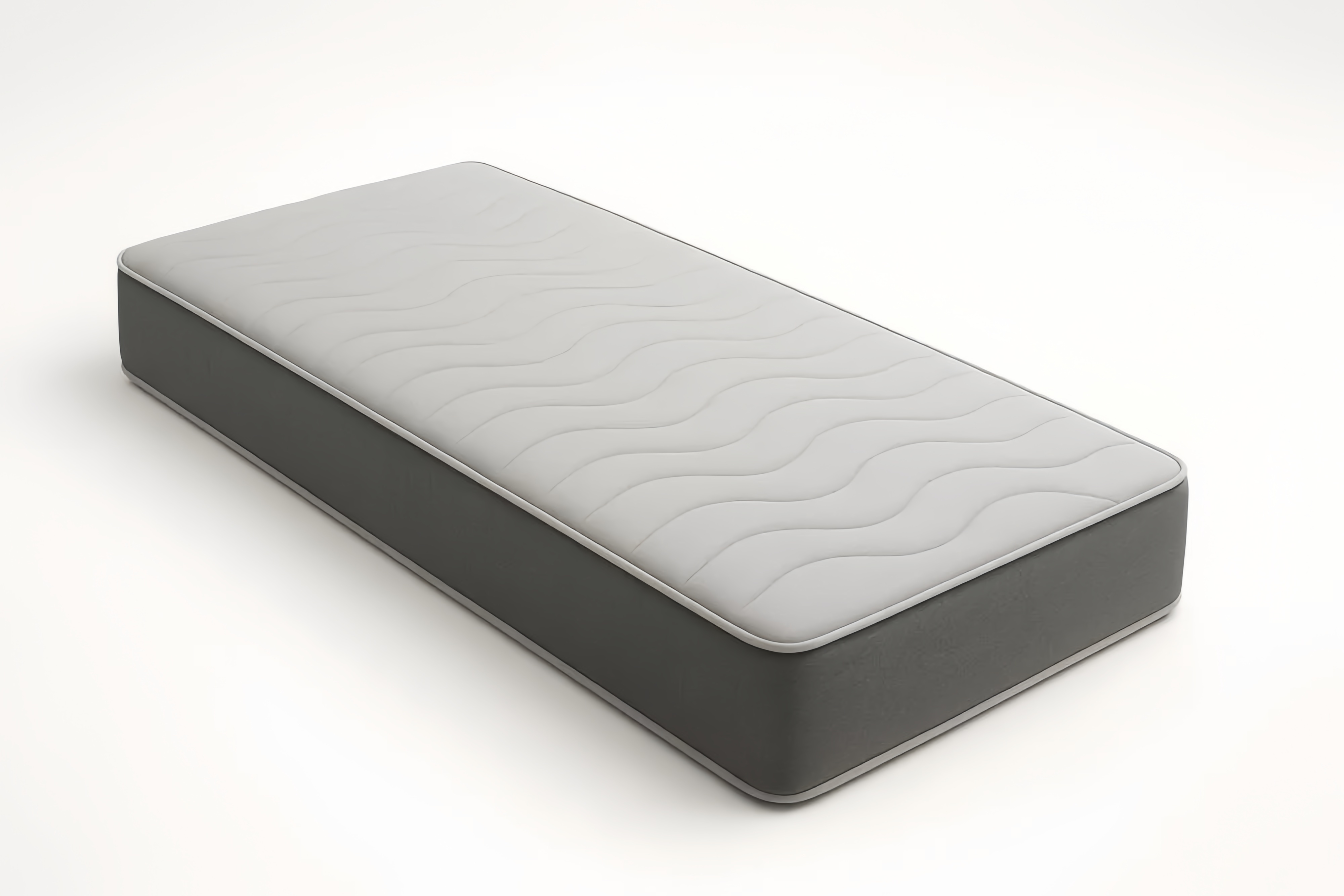 Matelas Rectangle Gris 200x90x15 cm