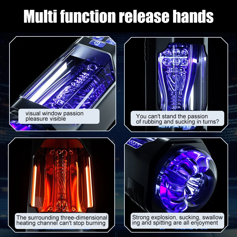 💥Wild Suction · Men’s Exclusive Pleasure Device🔥 – Desire Awakener