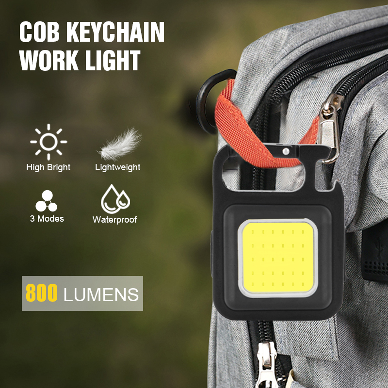 LAST DAY 49% Off - Cob Keychain Work Light--buy 5 get 3 free & free shipping(8pcs)