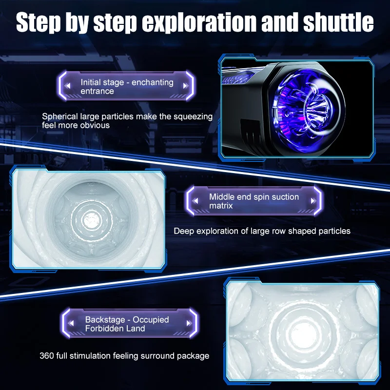 💥Wild Suction · Men’s Exclusive Pleasure Device🔥 – Desire Awakener
