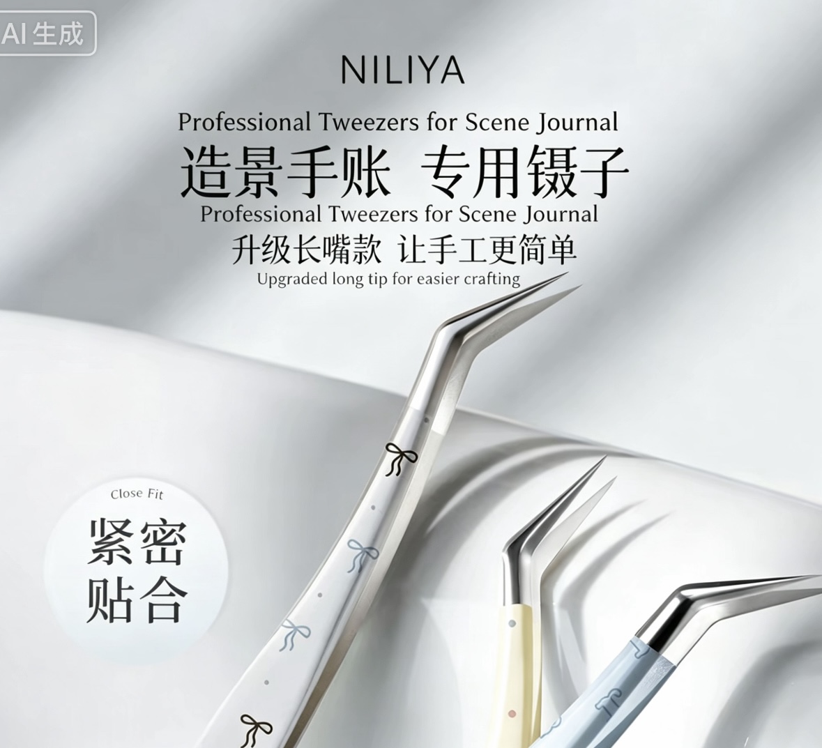 Tweezers for Journal & Scene Making