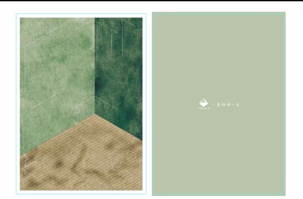 Emerald Chamber Traditional Ancient Chinese Jewelry Room Diorama Stickers, Luxurious Vintage Palace 3D Landscape PET Stickers for DIY Journal Crafts
