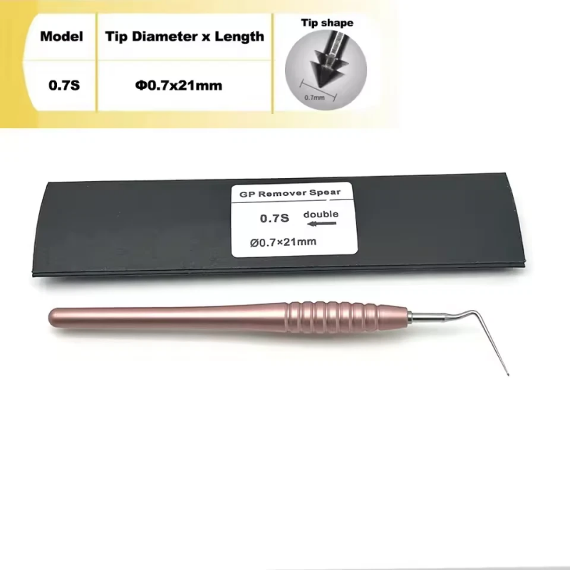 Dental Endo GPRS Root Tip Extractor – GP Removal Spear for Endodontic Root Canal Foreign Body Retrieval – Stainless Steel Dental Surgical Instrument
