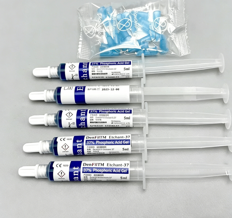 37% Phospharic Dental Acid Etch Etching Gel Etchant for Bonding With Tips 5ml