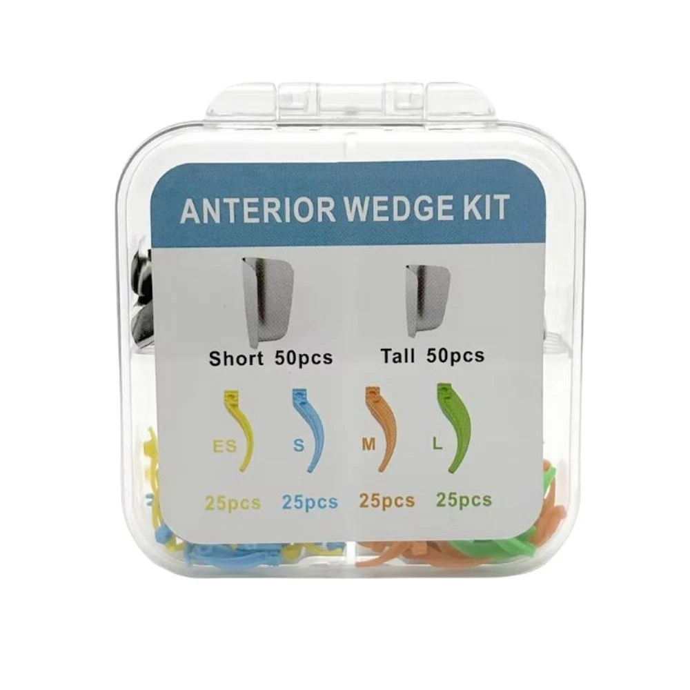 200Pcs Dental Anterior Wedge Matrix System Matrix Bands Teeth Restoration Kit