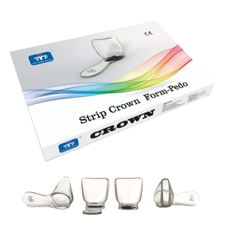 Dental Resin Kids Crowns Pediatric Deciduous Primary Anterior Crown 24pcs