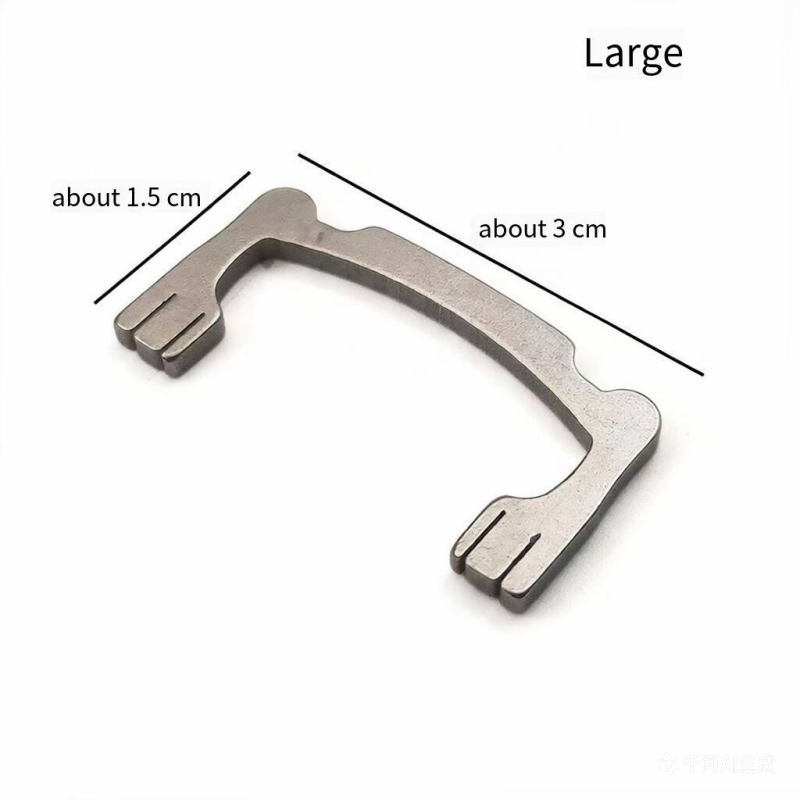Dental Stainless Steel Polishing Strip Holder Interproximal Finishing for Anterior and Posterior Teeth