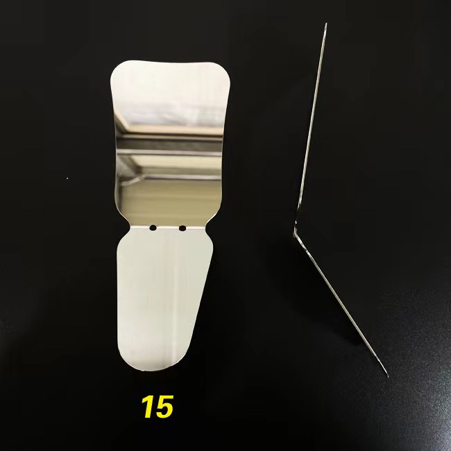 Dental Oral Reflector Mirror #14 #15 #16 Double-Sided Stainless Steel for Orthodontic Photography