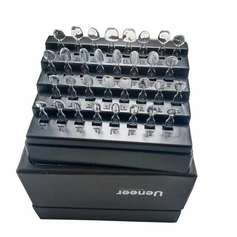 Anterior Dental Veneers Mould Kit Teeth Partner, Light Cure Composite Resin Mold for Front Teeth Matrix