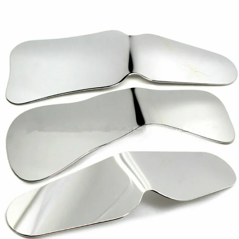 Dental mirrors photography Stainless Steel IntraOral Reflector Mouth Mirror #1-14
