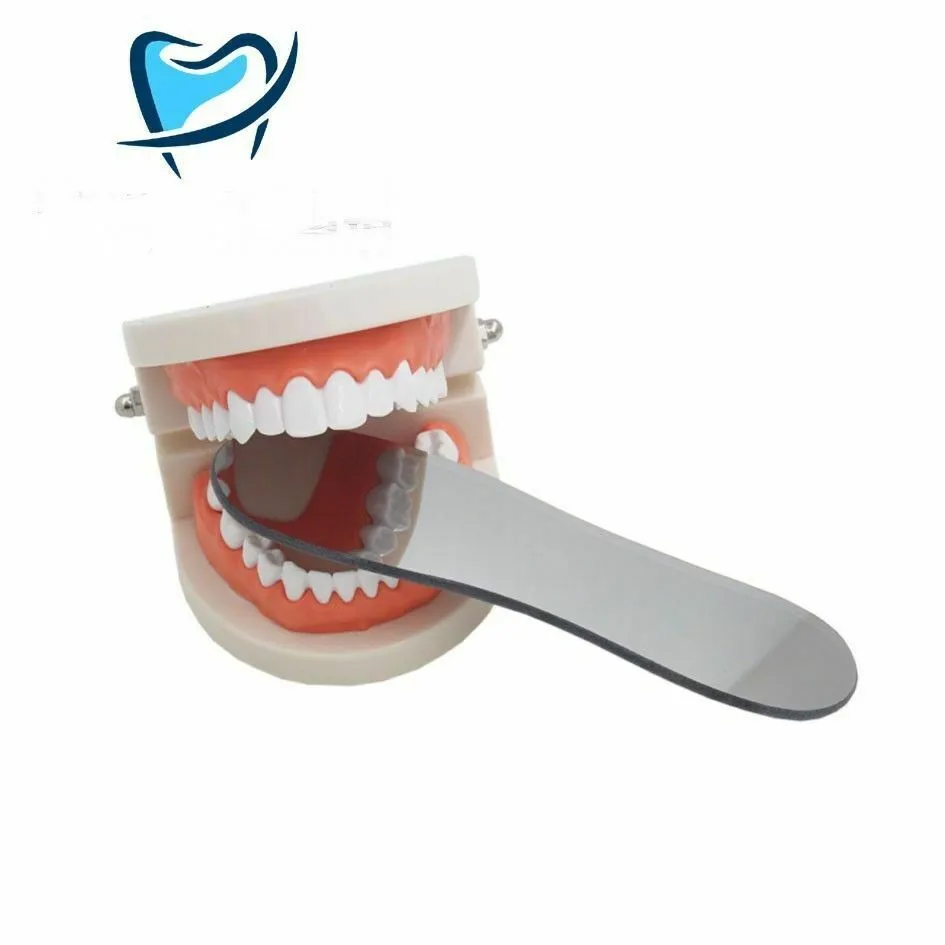 5Pcs Dental Intraoral Photography Glass Mirrors, Orthodontic Double-Sided Mouth Reflector Kit, Autoclavable