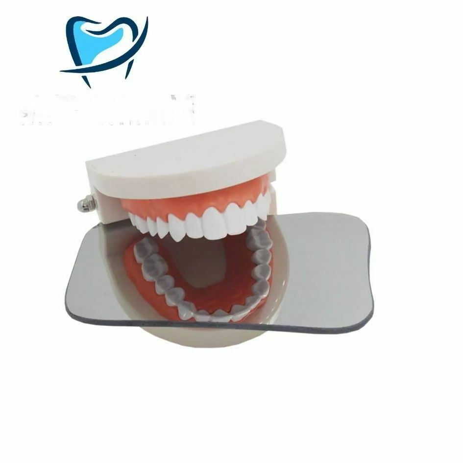 5Pcs Dental Intraoral Photography Glass Mirrors, Orthodontic Double-Sided Mouth Reflector Kit, Autoclavable